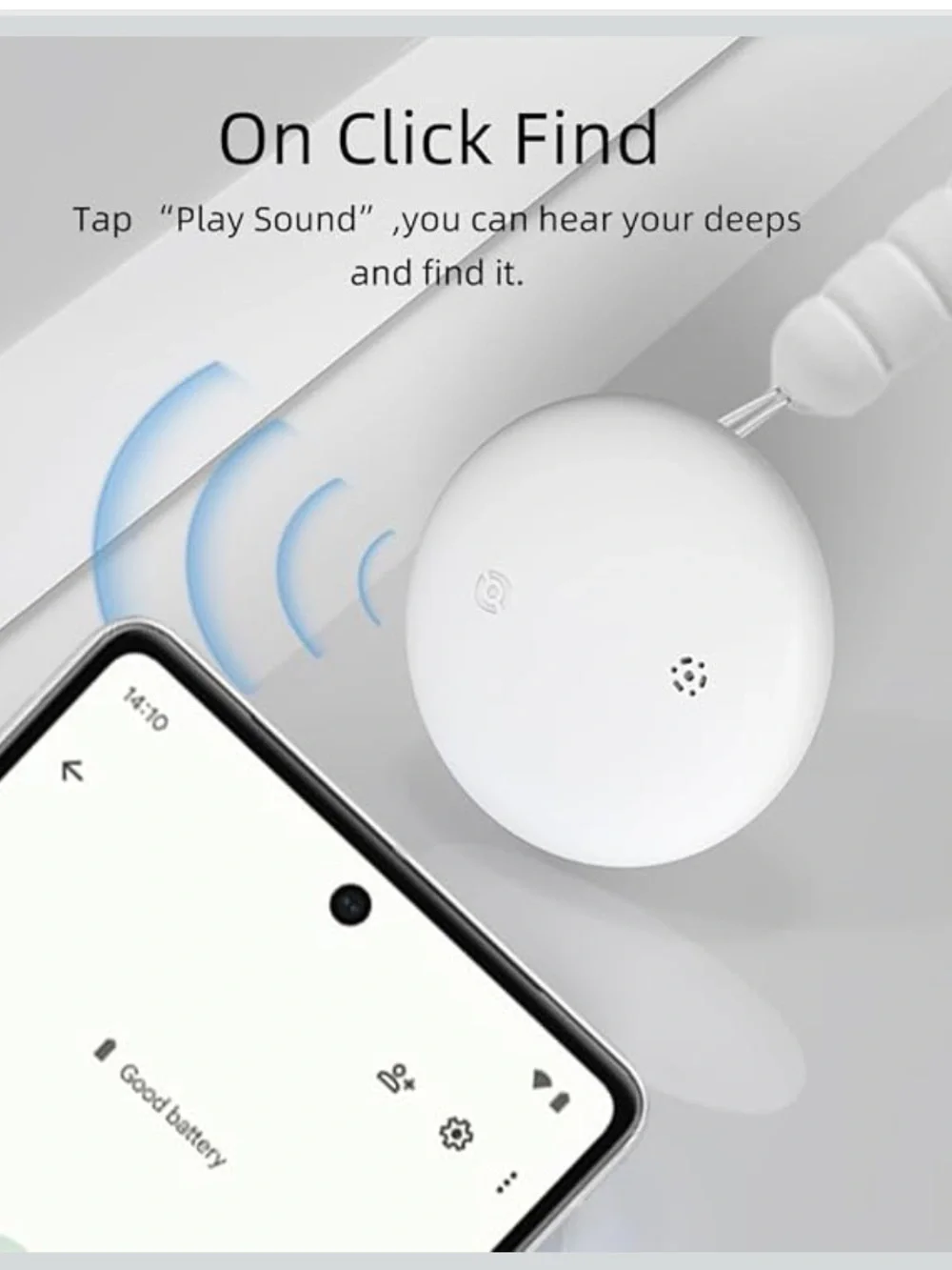 Ultra Thin Lightweight Tracker, Versatile Anti Lost Locator